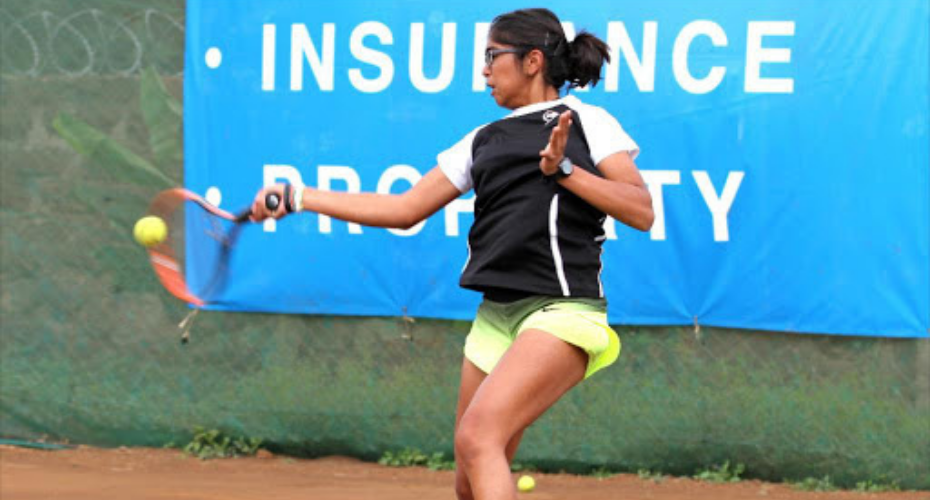 Sneha Kotecha, ITF Junior World Number 249 is based at Exeter tennis Centre